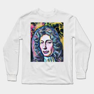 Robert Boyle Portrait | Robert Boyle Artwork 9 Long Sleeve T-Shirt